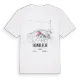 Honfleur karta t-shirt