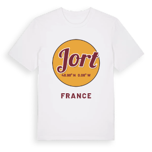 Jort cirkel t-shirt – ekologisk bomull t-shirt från Pinshirt