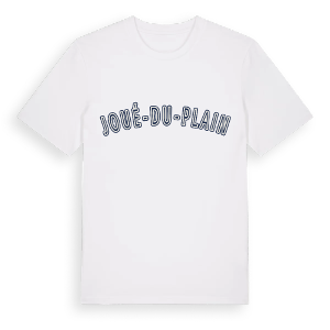 Joué-du-Plain college t-shirt – ekologisk bomull t-shirt från Pinshirt