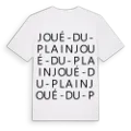 Joué-du-Plain ordlek t-shirt
