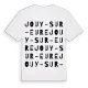 Jouy-sur-Eure ordlek t-shirt