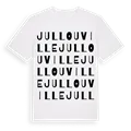 Jullouville ordlek t-shirt