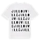 Jullouville ordlek t-shirt