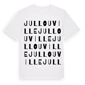 Jullouville ordlek t-shirt – ekologisk bomull t-shirt från Pinshirt