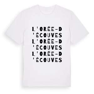 L'Orée-d'Écouves ordlek t-shirt – ekologisk bomull t-shirt från Pinshirt
