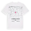 La Chapelle-Cécelin karta t-shirt