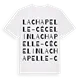 La Chapelle-Cécelin ordlek t-shirt