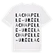 La Chapelle-Urée ordlek t-shirt