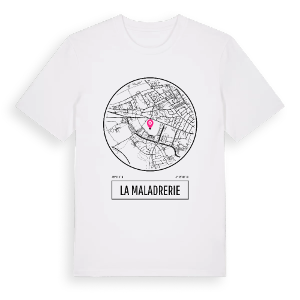 La Maladrerie t-shirt – ekologisk bomull t-shirt från Pinshirt