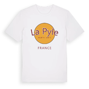 La Pyle cirkel t-shirt – ekologisk bomull t-shirt från Pinshirt