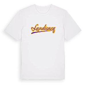 Landisacq baseball t-shirt – ekologisk bomull t-shirt från Pinshirt