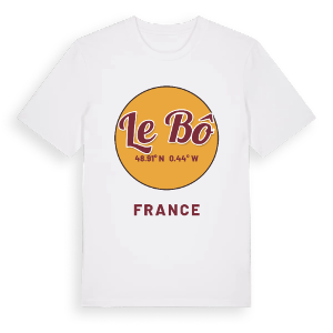 Le Bô cirkel t-shirt – ekologisk bomull t-shirt från Pinshirt