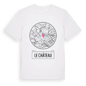 Le Château t-shirt – ekologisk bomull t-shirt från Pinshirt