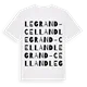 Le Grand-Celland ordlek t-shirt