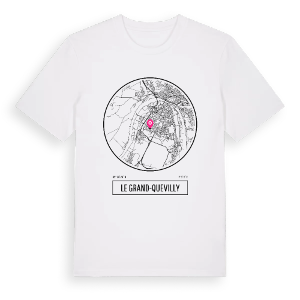 Le Grand-Quevilly t-shirt – ekologisk bomull t-shirt från Pinshirt