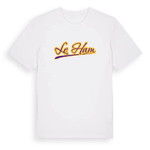 Le Ham baseball t-shirt – ekologisk bomull t-shirt från Pinshirt