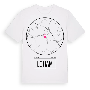 Le Ham t-shirt – ekologisk bomull t-shirt från Pinshirt