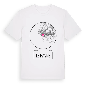Le Havre t-shirt – ekologisk bomull t-shirt från Pinshirt