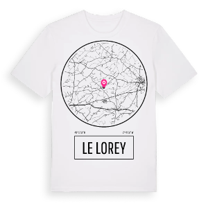 Le Lorey t-shirt – ekologisk bomull t-shirt från Pinshirt