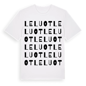 Le Luot ordlek t-shirt – ekologisk bomull t-shirt från Pinshirt