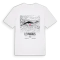 Le Marais karta t-shirt