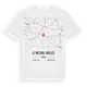 Le Mesnil-Adelée karta t-shirt