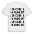 Le Mesnil-Durdent ordlek t-shirt