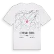 Le Mesnil-Eudes karta t-shirt