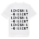 Le Mesnil-Gilbert ordlek t-shirt