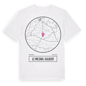Le Mesnil-Gilbert t-shirt – ekologisk bomull t-shirt från Pinshirt