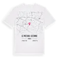 Le Mesnil-Ozenne karta t-shirt