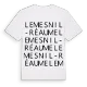Le Mesnil-Réaume ordlek t-shirt