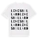 Le Mesnillard ordlek t-shirt