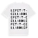 Le Petit-Celland ordlek t-shirt