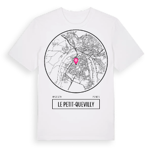Le Petit-Quevilly t-shirt – ekologisk bomull t-shirt från Pinshirt