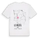 Le Rozel karta t-shirt