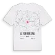 Le Torquesne karta t-shirt