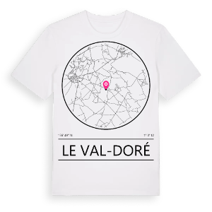 Le Val-Doré t-shirt – ekologisk bomull t-shirt från Pinshirt