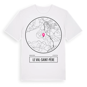 Le Val-Saint-Père t-shirt – ekologisk bomull t-shirt från Pinshirt