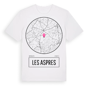 Les Aspres t-shirt – ekologisk bomull t-shirt från Pinshirt