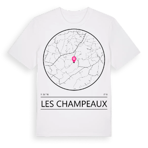 Les Champeaux t-shirt – ekologisk bomull t-shirt från Pinshirt