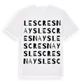 Les Cresnays ordlek t-shirt
