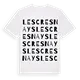 Les Cresnays ordlek t-shirt