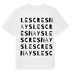 Les Cresnays ordlek t-shirt – ekologisk bomull t-shirt från Pinshirt