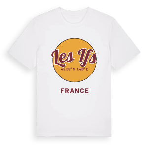 Les Ifs cirkel t-shirt – ekologisk bomull t-shirt från Pinshirt