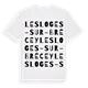 Les Loges-sur-Brécey ordlek t-shirt