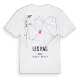 Les Pas karta t-shirt