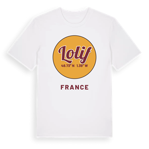 Lolif cirkel t-shirt – ekologisk bomull t-shirt från Pinshirt
