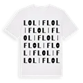 Lolif ordlek t-shirt
