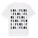 Lolif ordlek t-shirt